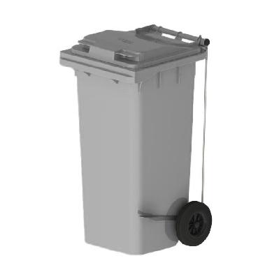 пластиковый контейнер для мусора 120 литров